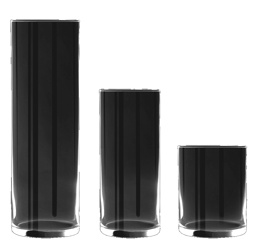Acrylic cylinder vase