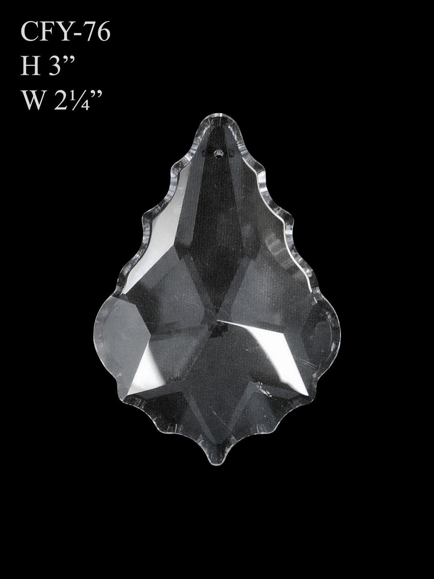 CFY-76 - Maple Leaf (L) Pendant Suncatcher