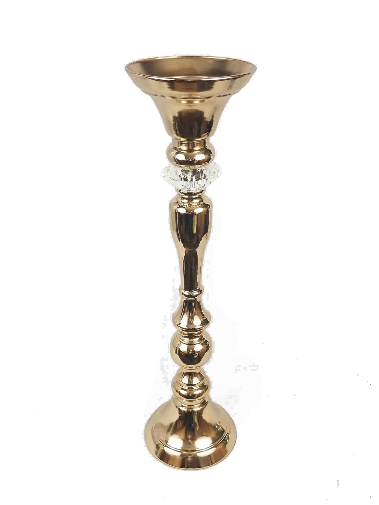 CS606-L - Mermaid Centerpiece Stand with Crystal 24"