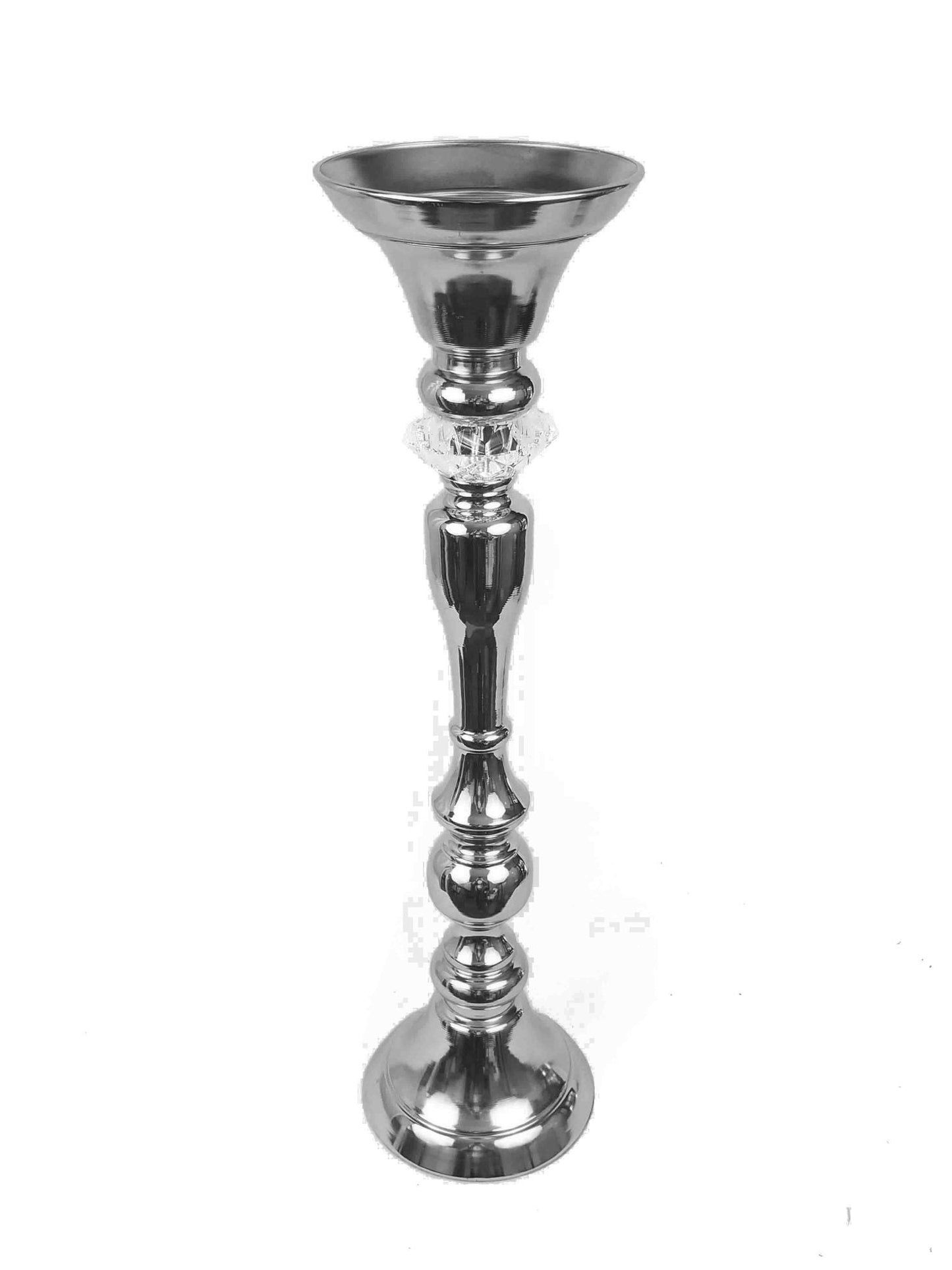 CS606-L - Mermaid Centerpiece Stand with Crystal 24"