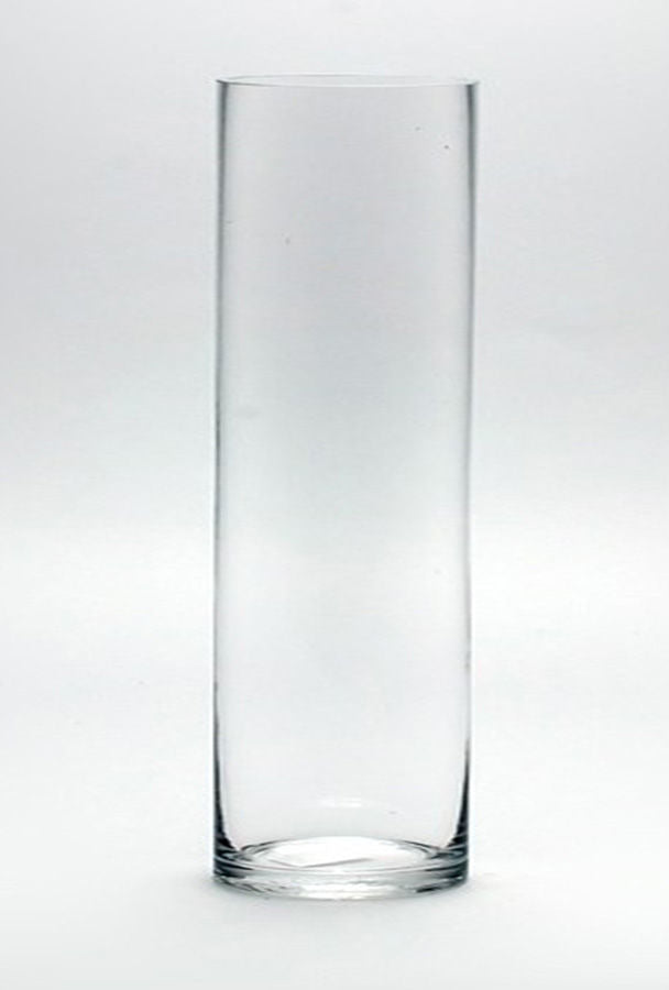CY0624 - Cylinder Vase 6" Opening 24" Tall