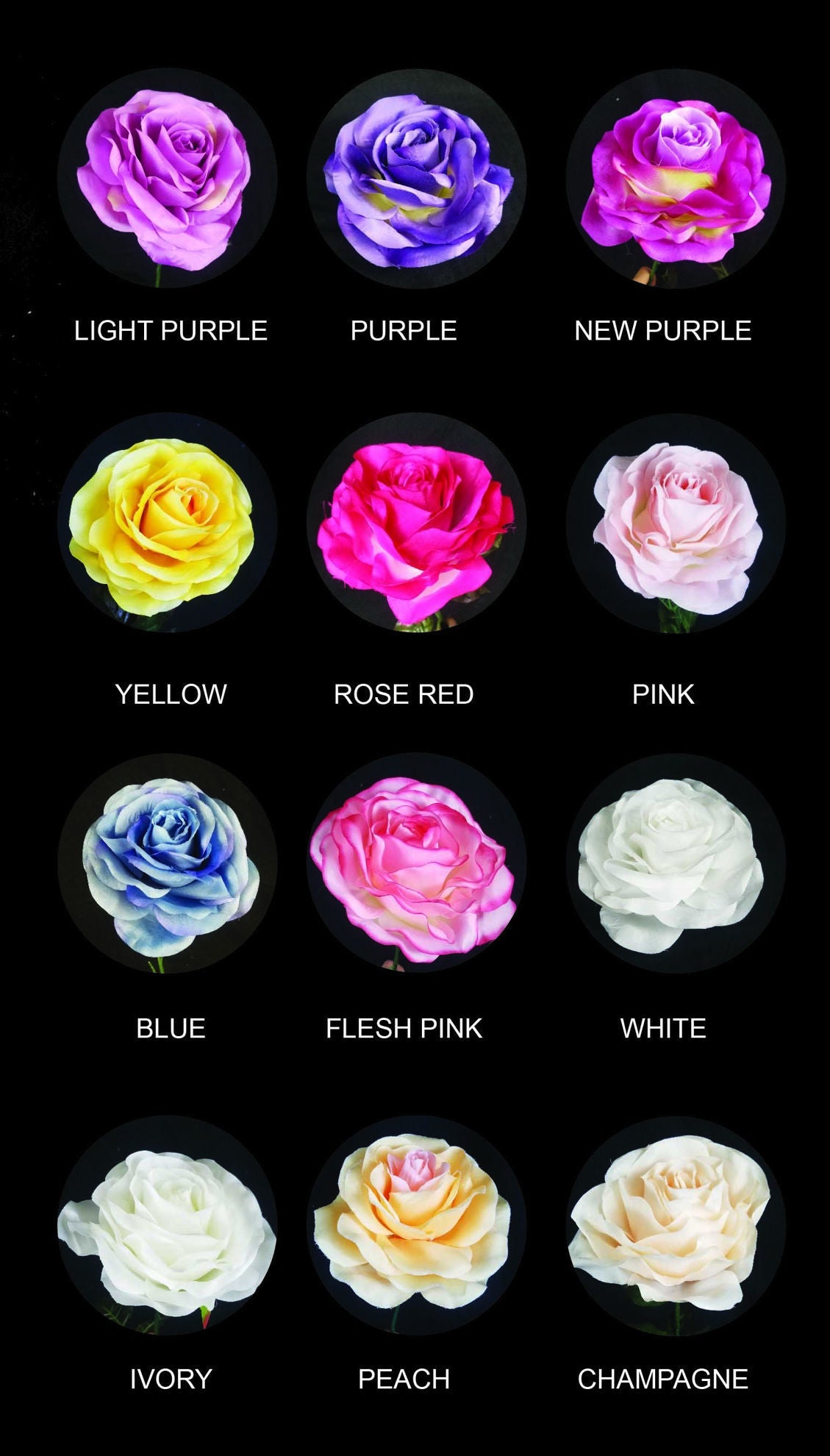 SFCL006 - 7" Silk Roses with Wire Stem
