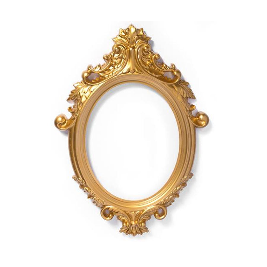 PF1510 - Gold Plastic Frame Photo Prop Set
