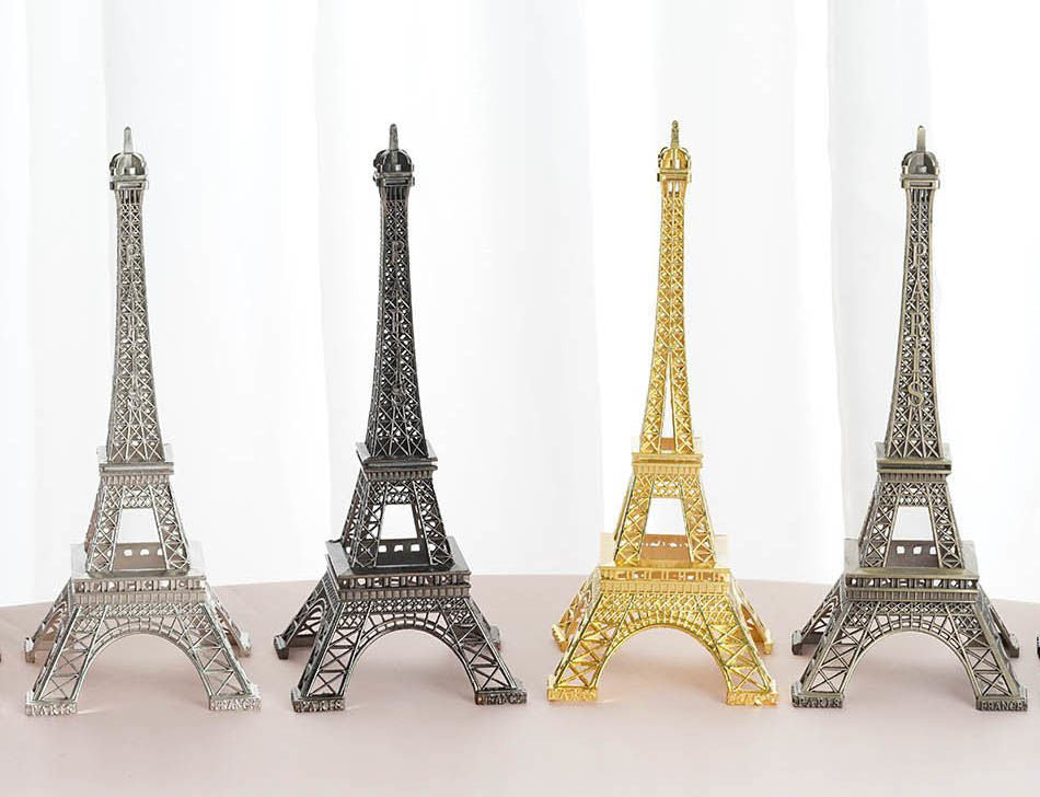 25" Eiffel Tower Centerpiece | Eiffel Tower Cake Topper | Decorative figurine