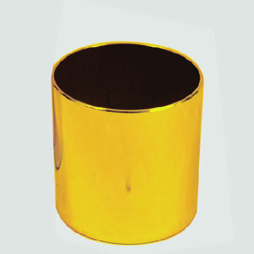 ACY4 GD - 4.5" Gold Square Acrylic Decorative Vase