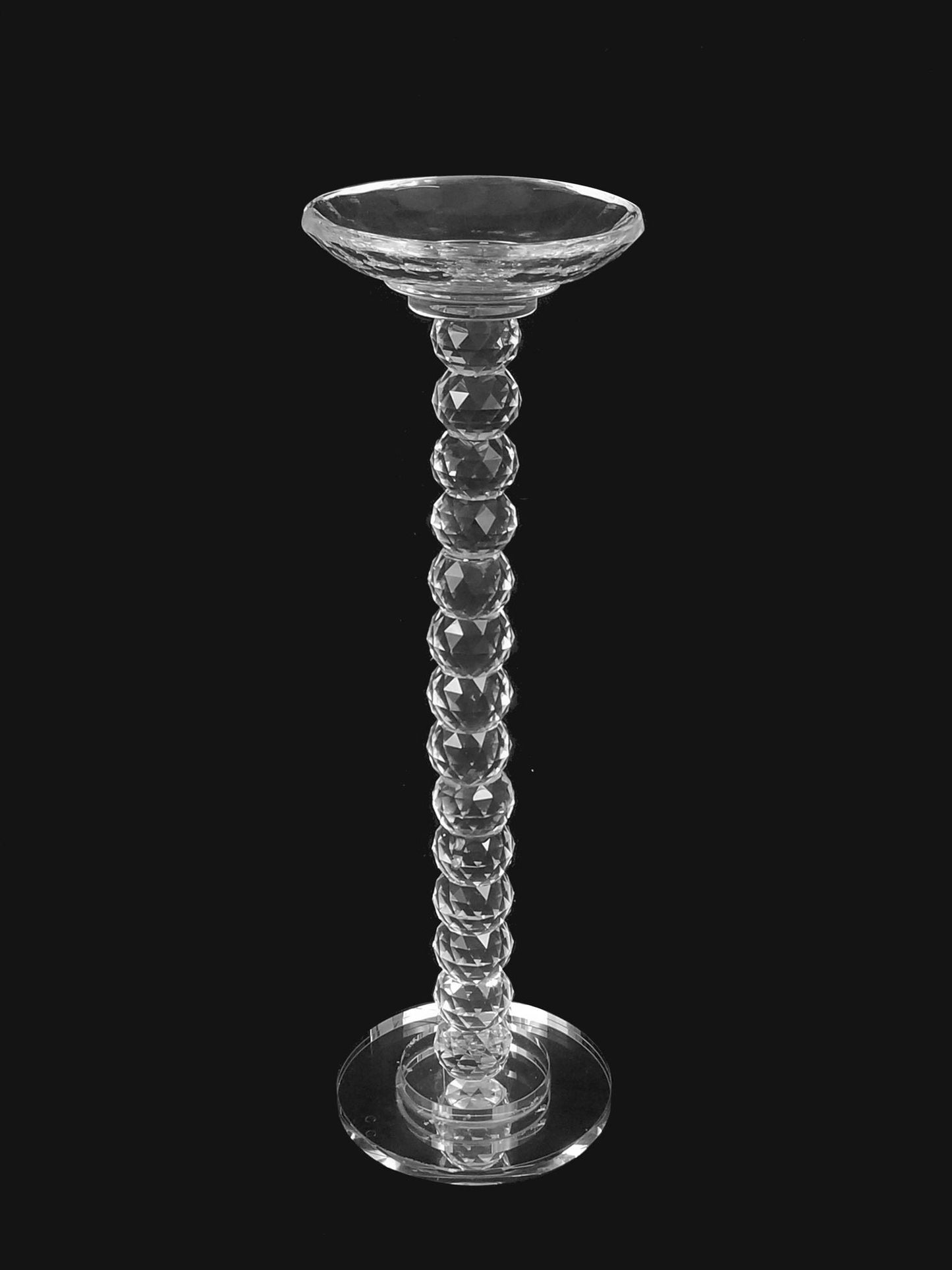 CH106-M - 19" Tall Crystal Pillar Stand