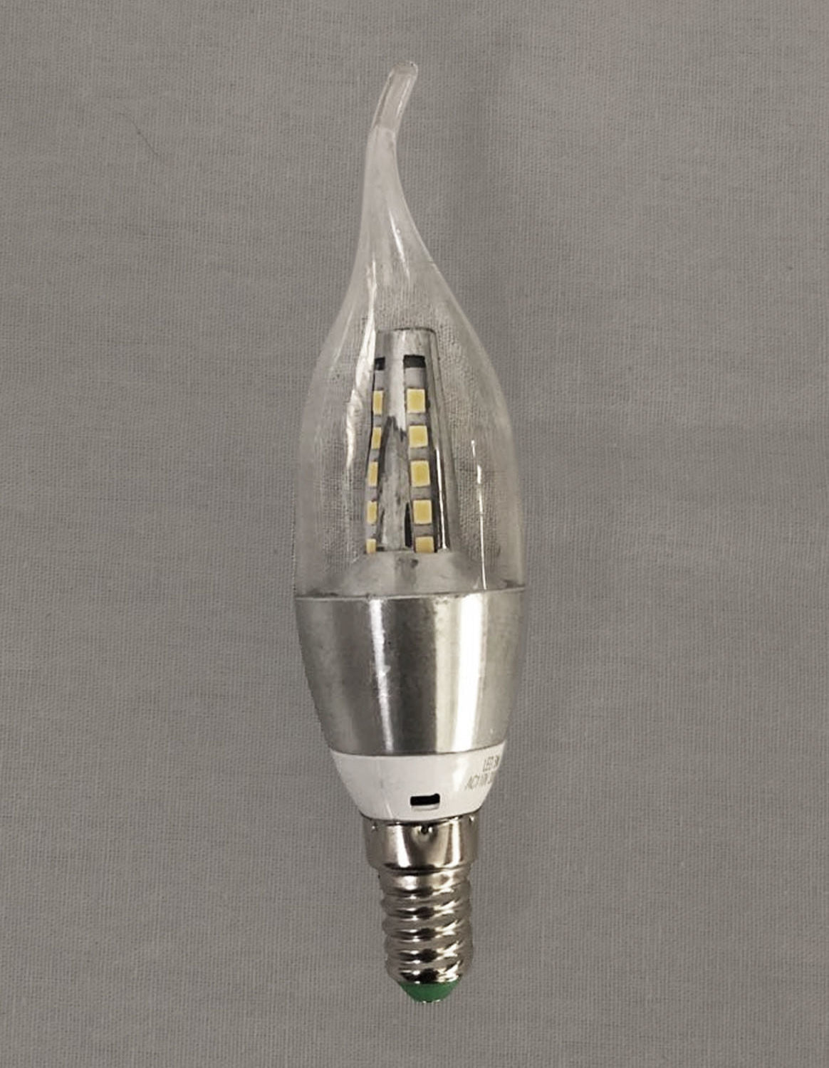 LED Warm White Chandelier Light Bulb