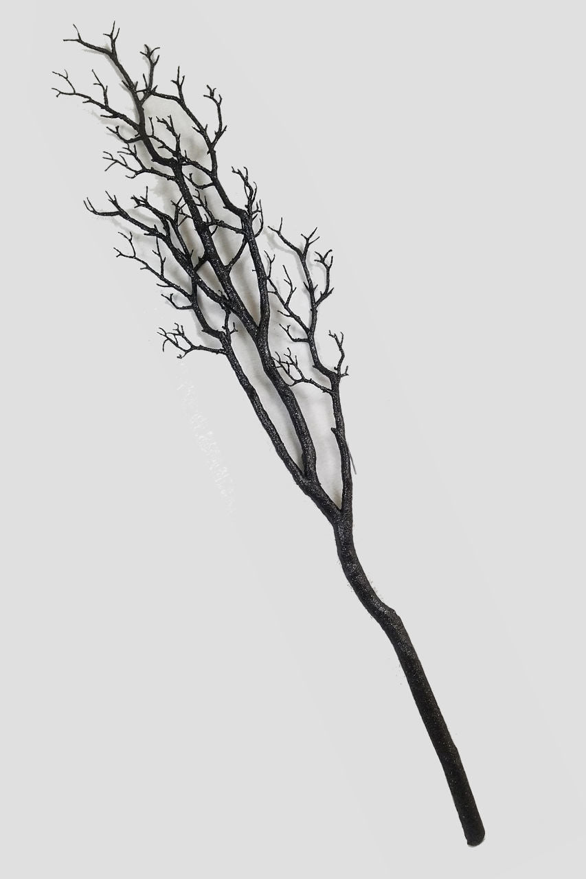 AD384 - Black 60"Glitter Tree Branches