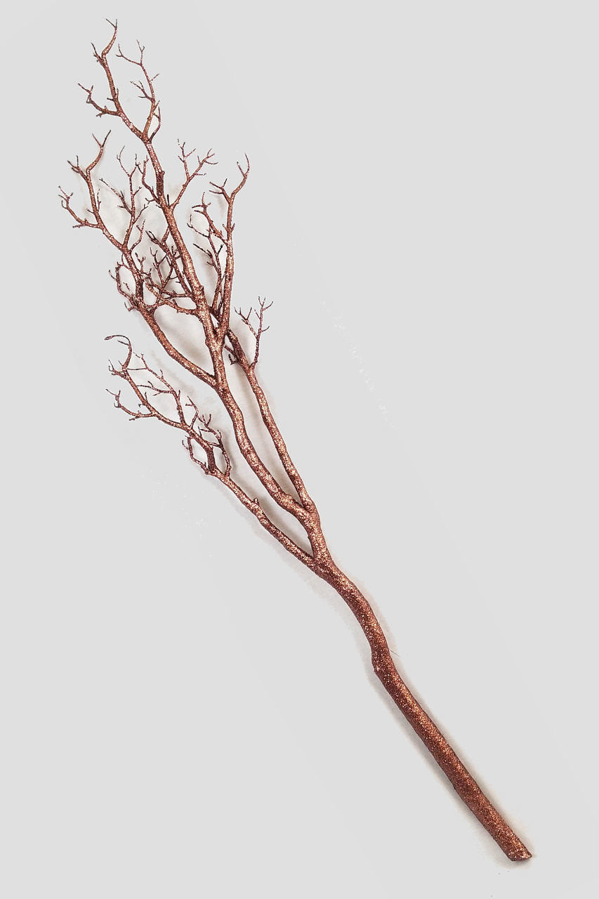 AD384 - Red 60"Glitter Tree Branches