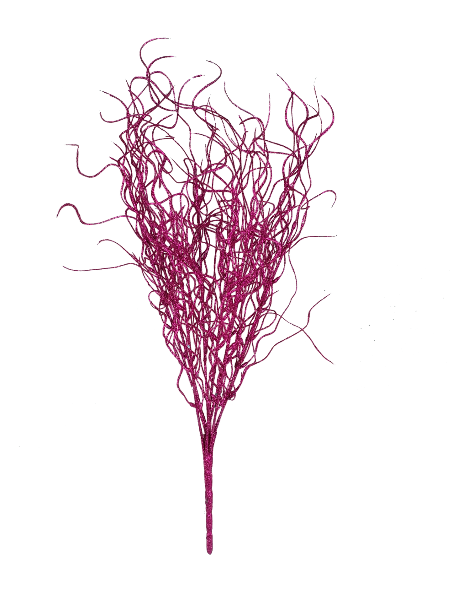 Red - 16" Angel Hair Glitter Twig