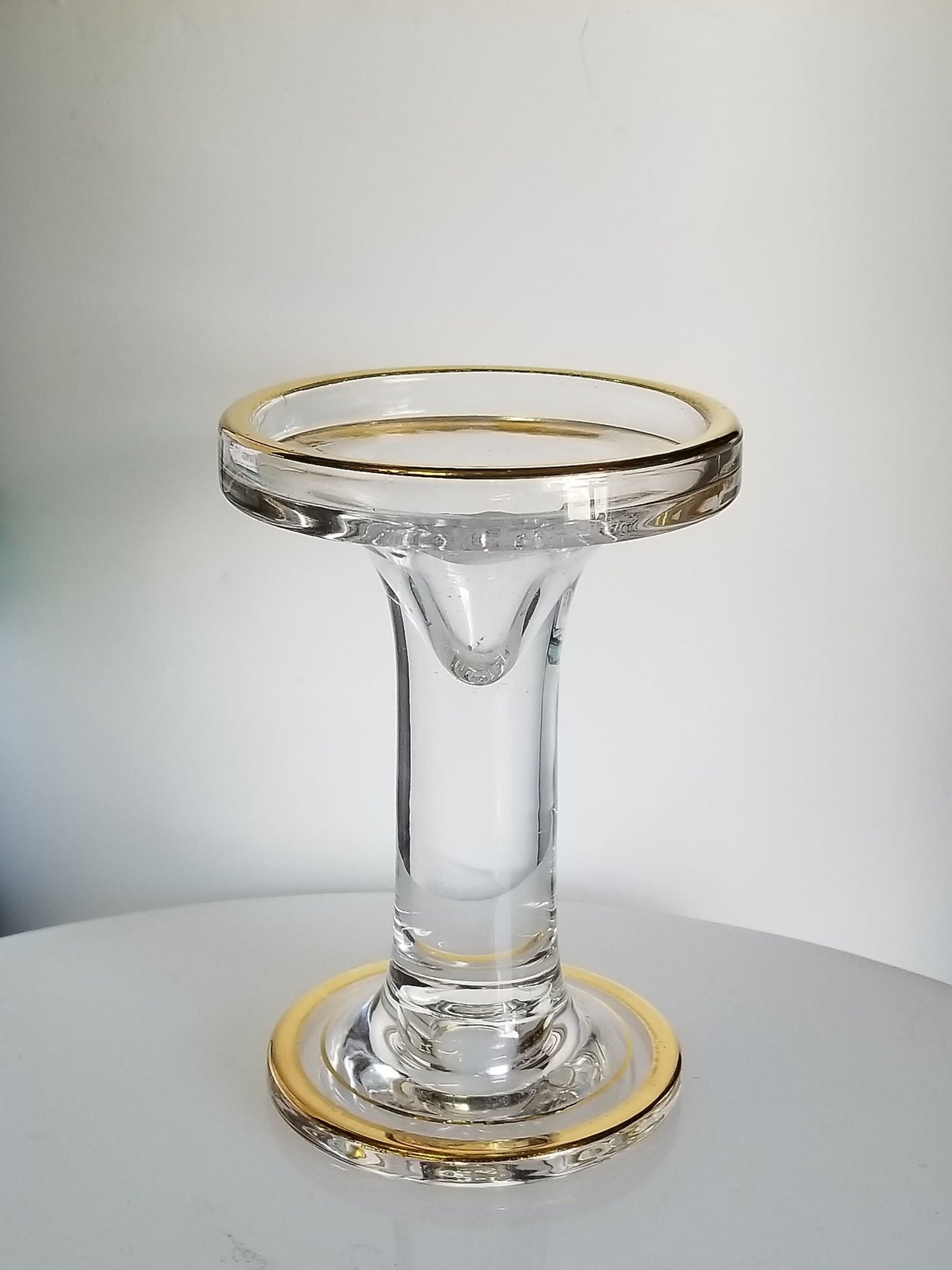 13010 - 5" Glass Candlestick Holder