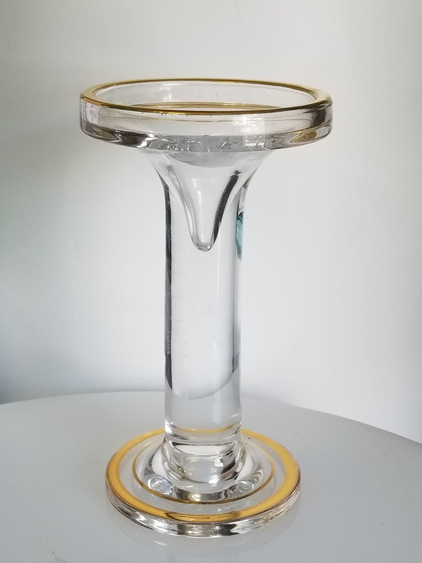 13011 - 6" Glass Candlestick Holder