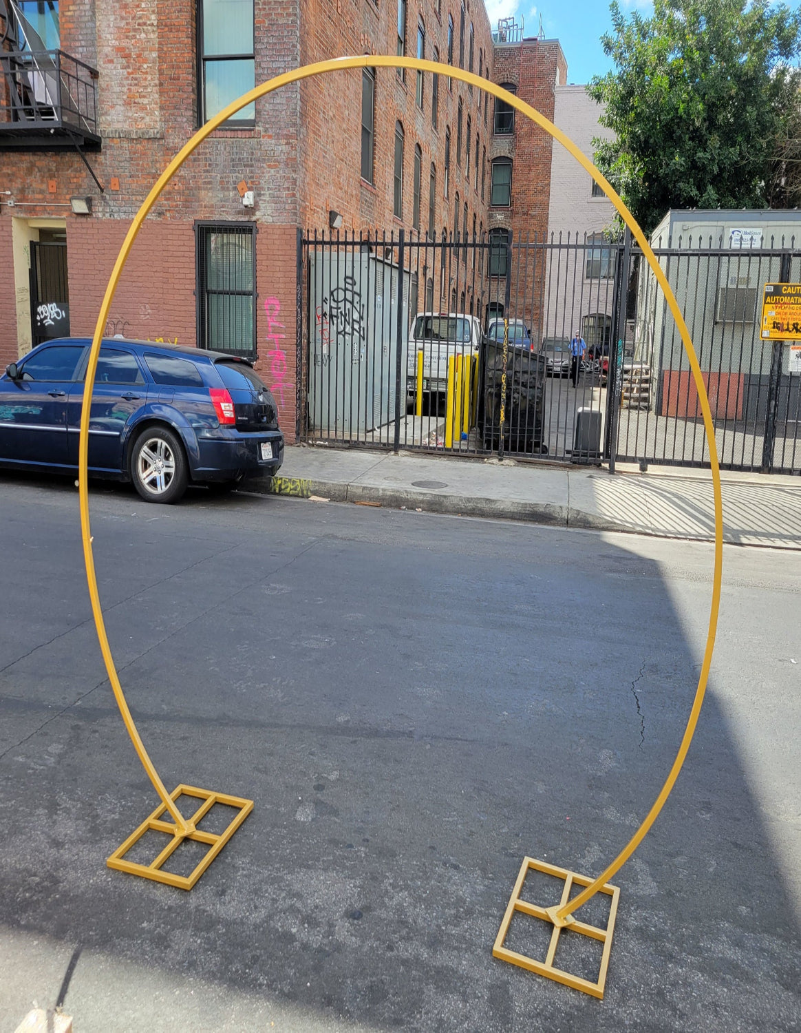 7' Gold Arch