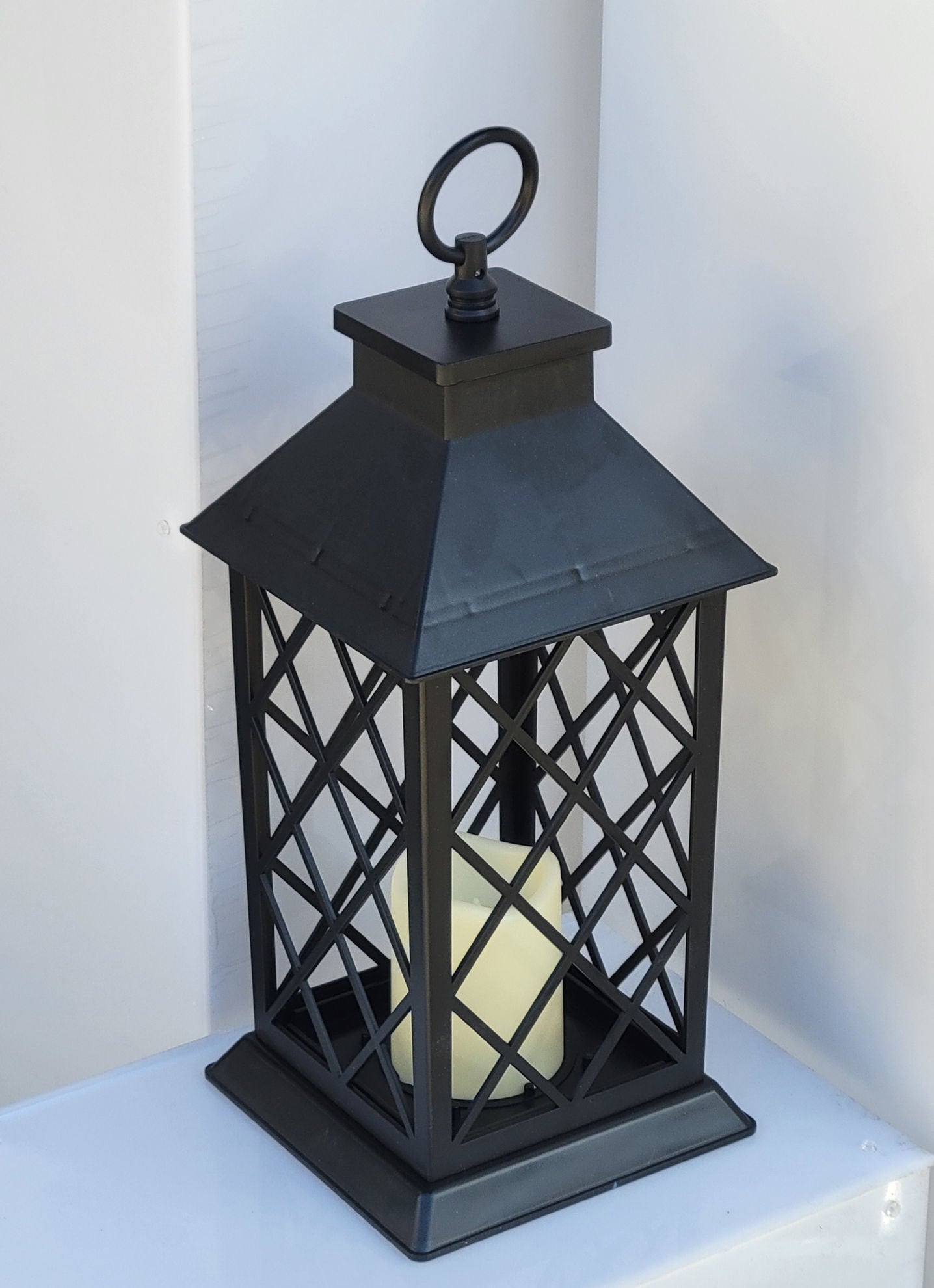 FD-181838BK BLACK LED LANTERN