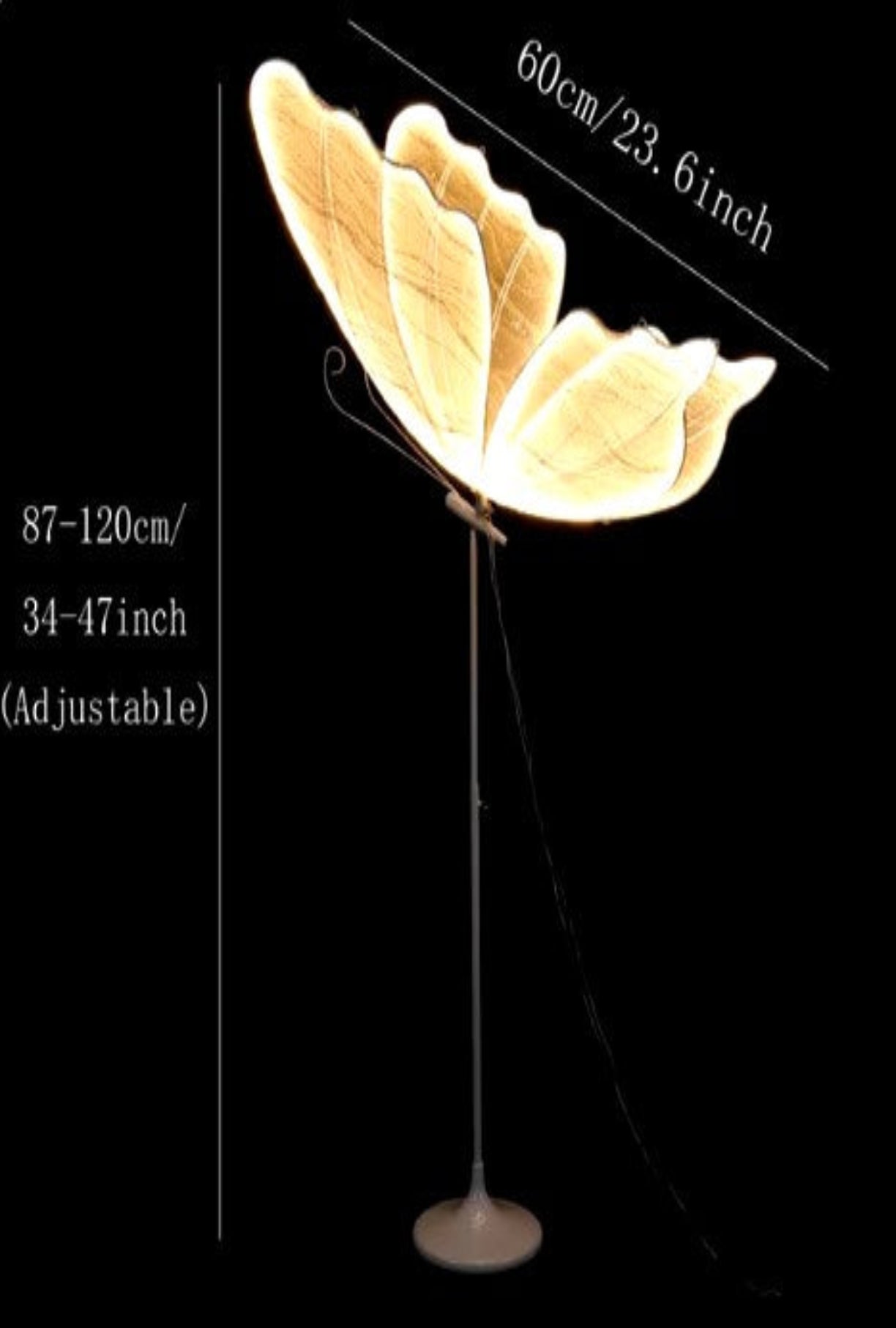 100cm LED Butterfly Wing