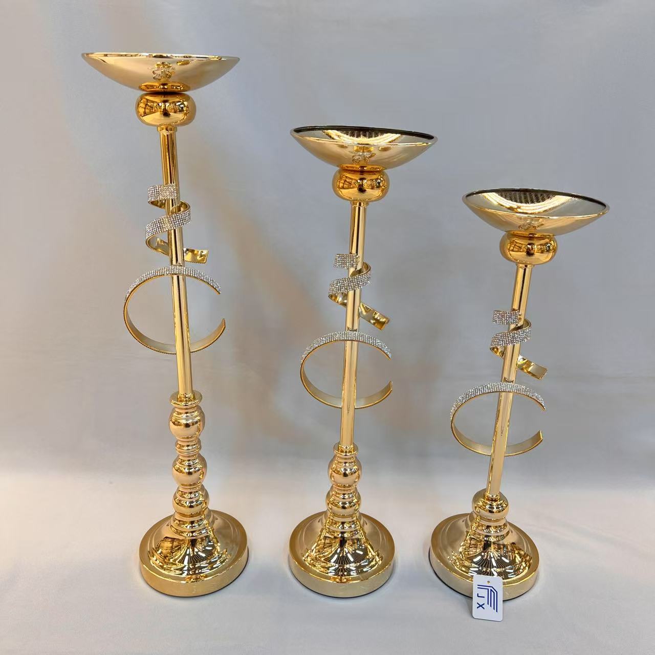 Luxurious Crystal Candle Stand