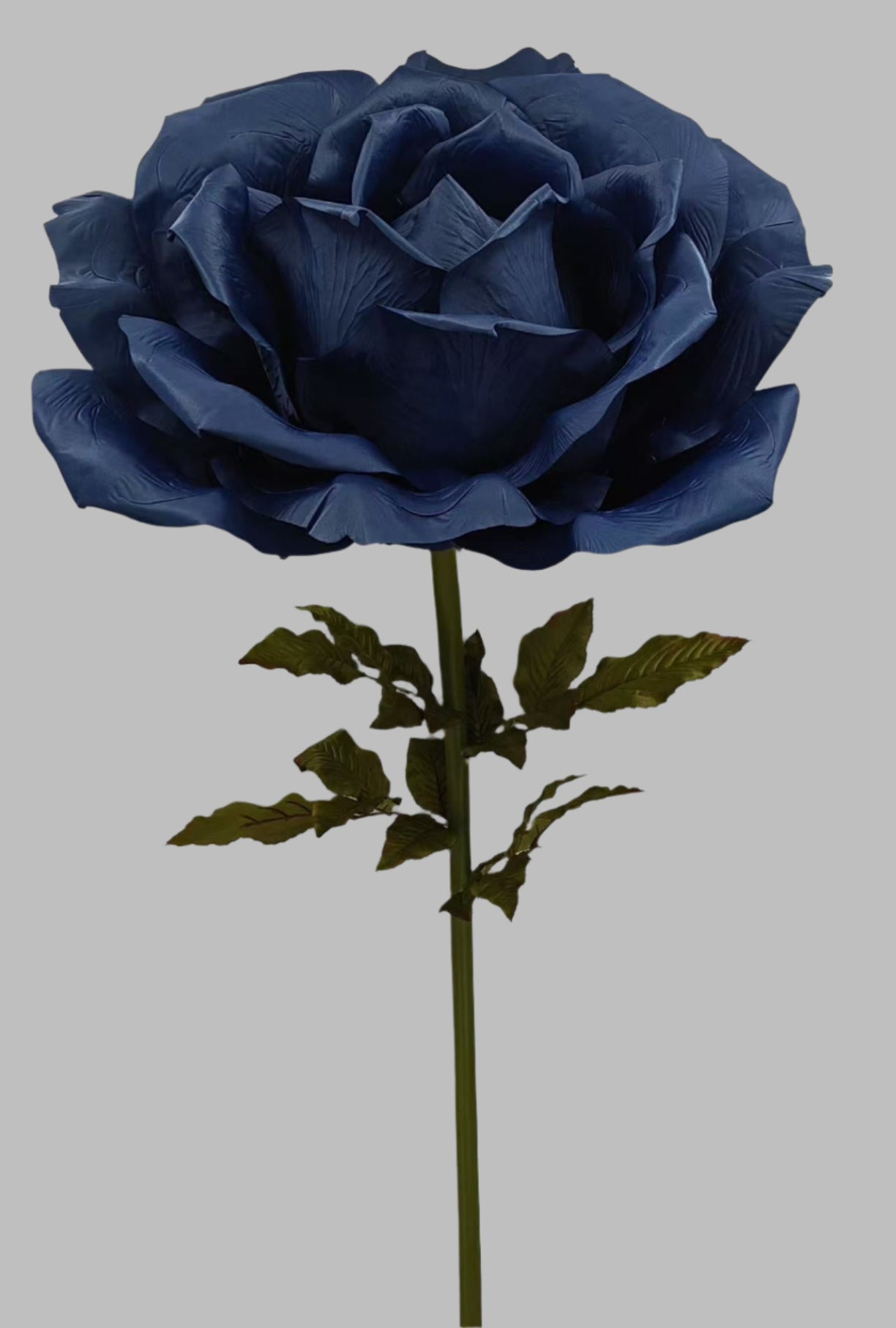 Giant blue flower