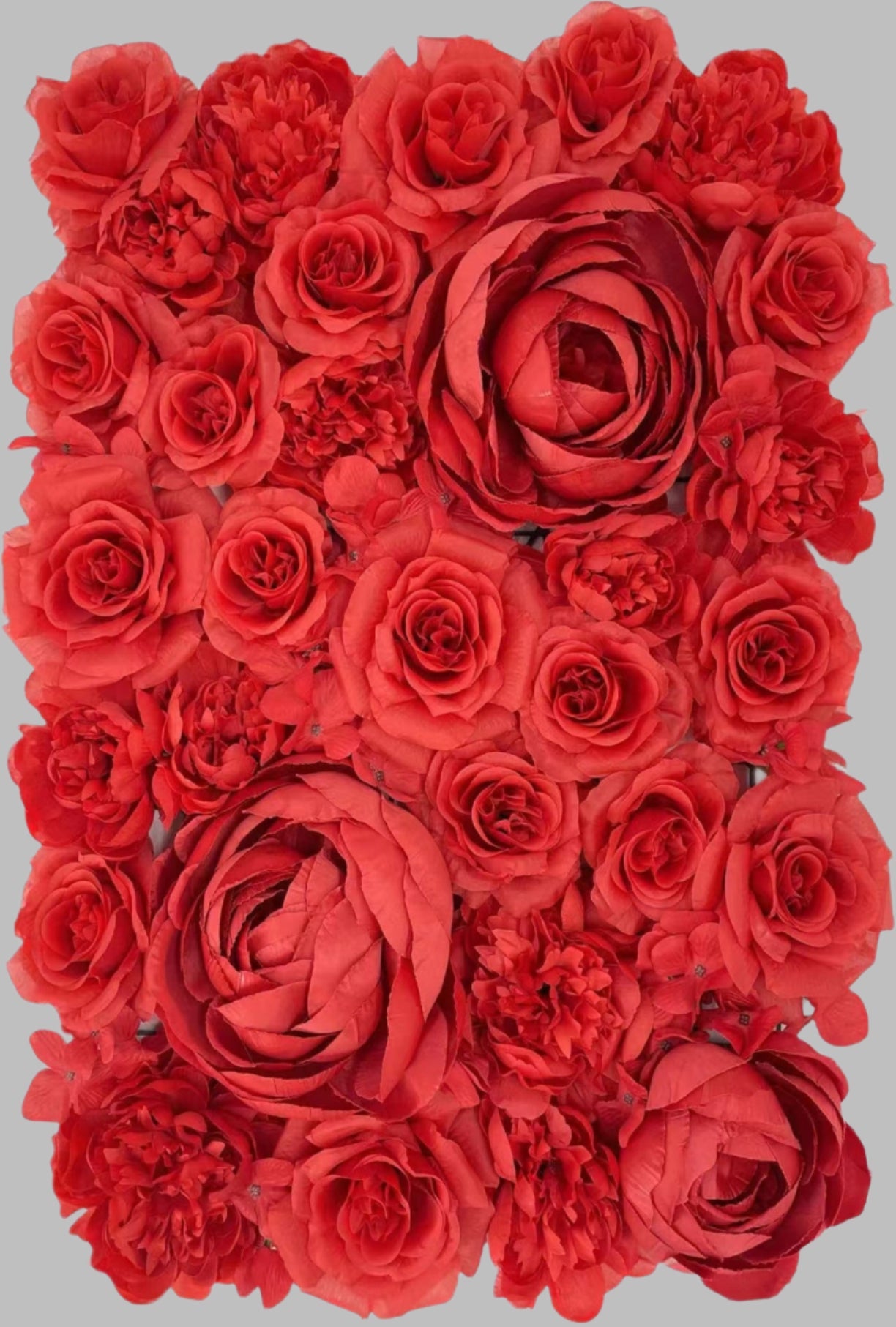 Red Flower Panel