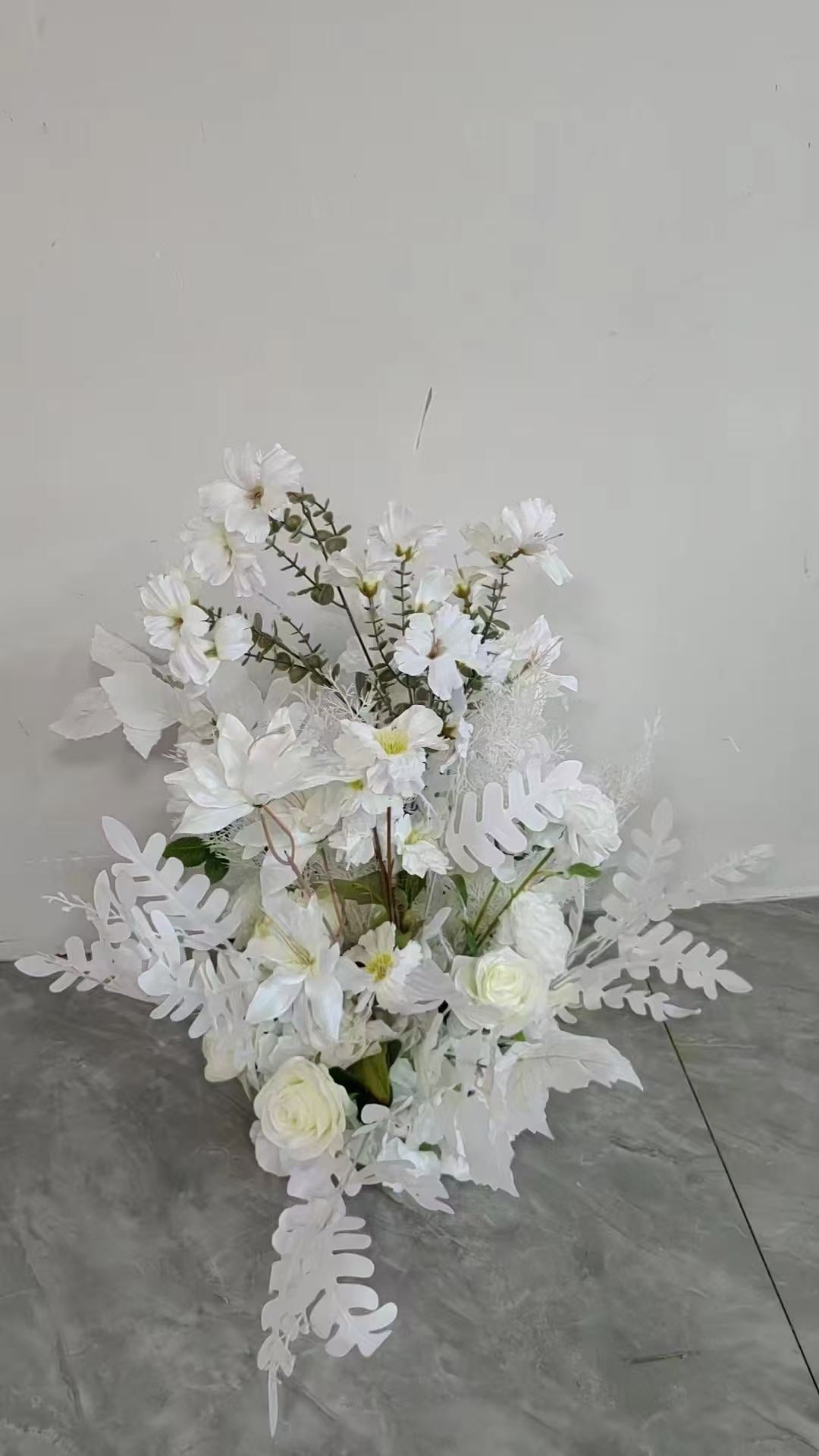 Artificial Flower Arrangement; White