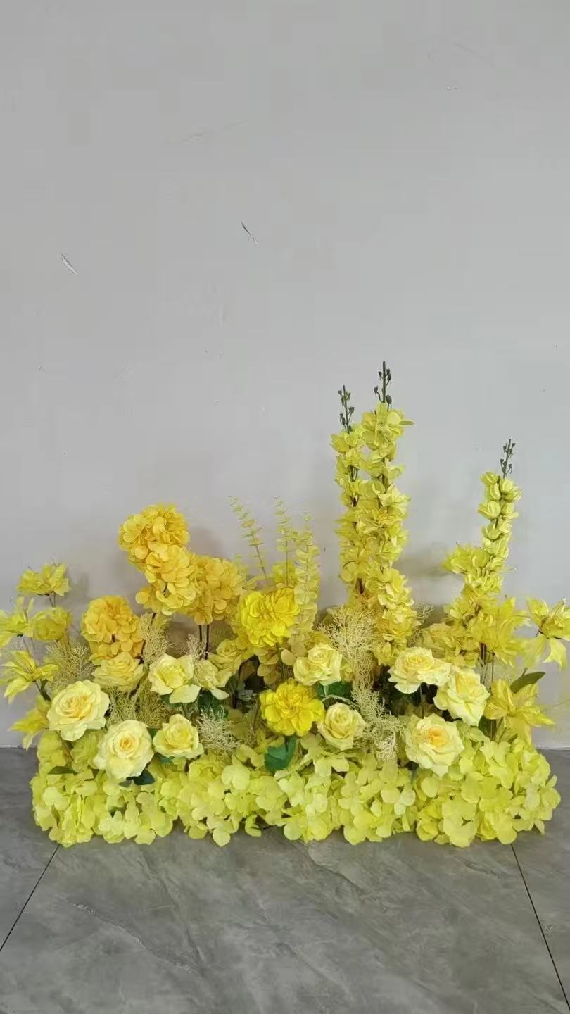 Artificial Flower Panel: yellow