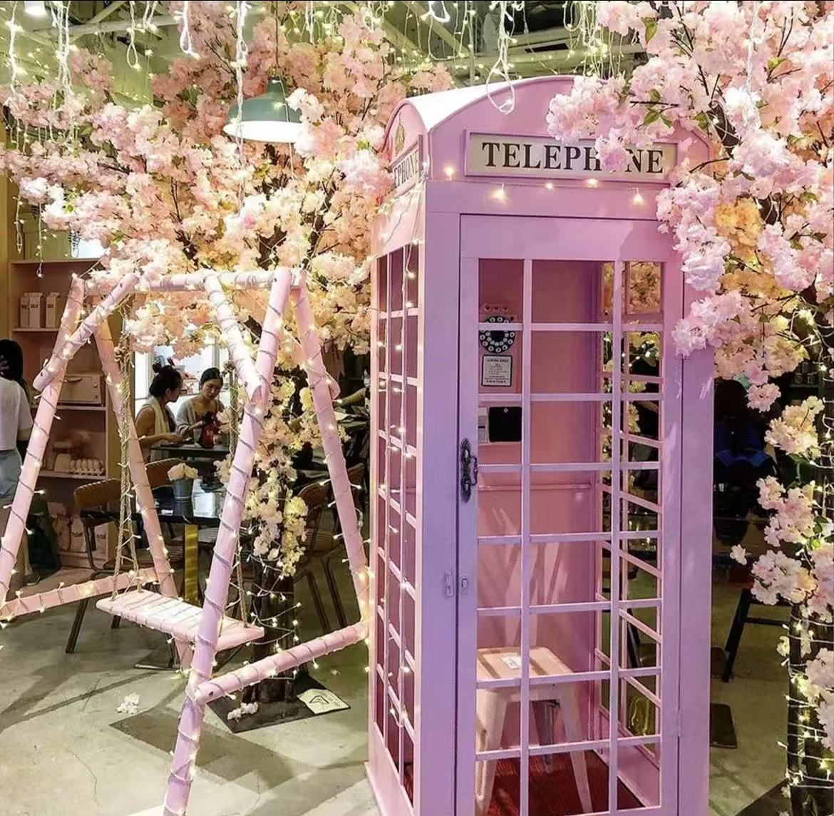 Pink Pastel Callbox