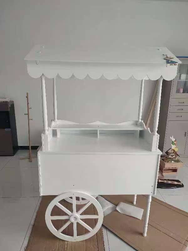 White Vintage Cart