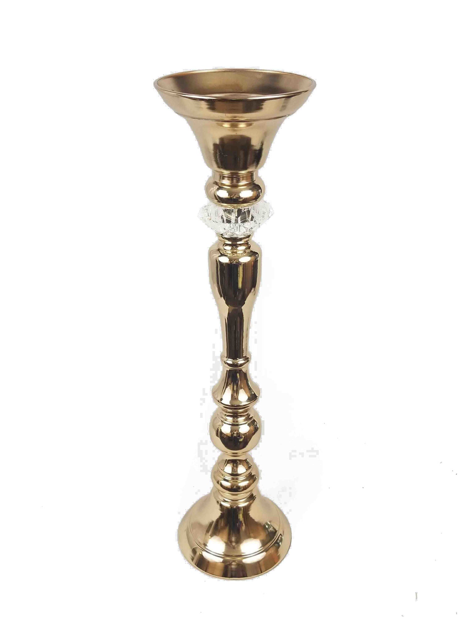 CS606-L - Mermaid Centerpiece Stand with Crystal 24"
