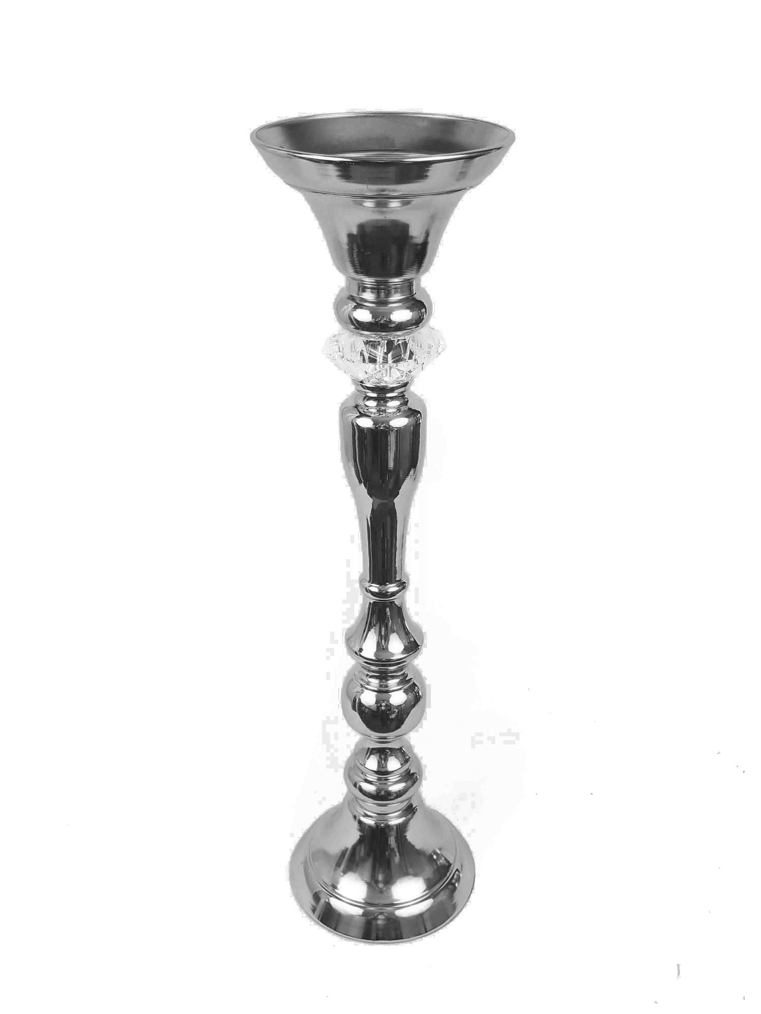 CS606-L - Mermaid Centerpiece Stand with Crystal 24"
