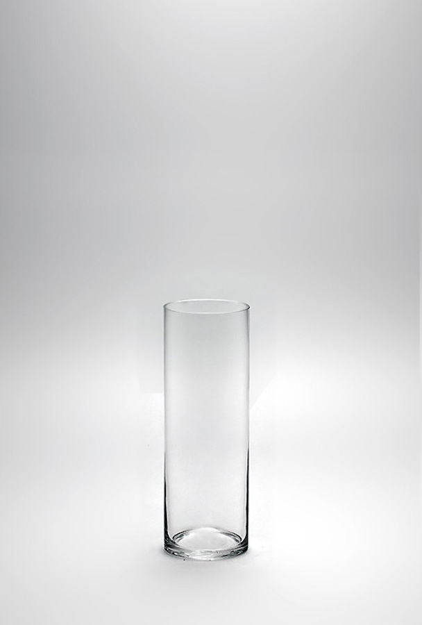 CY0408 - Cylinder Vase 4" Opening  8" Tall