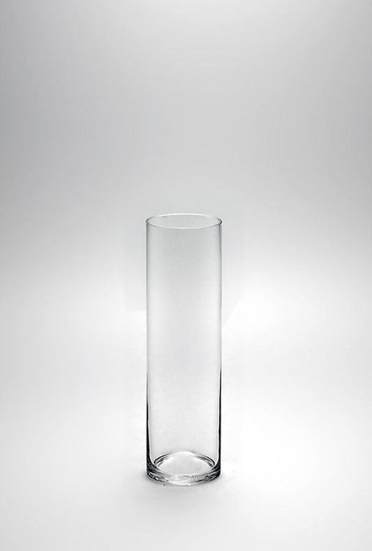 CY0412 - Cylinder Vase 4" Opening  12" Tall