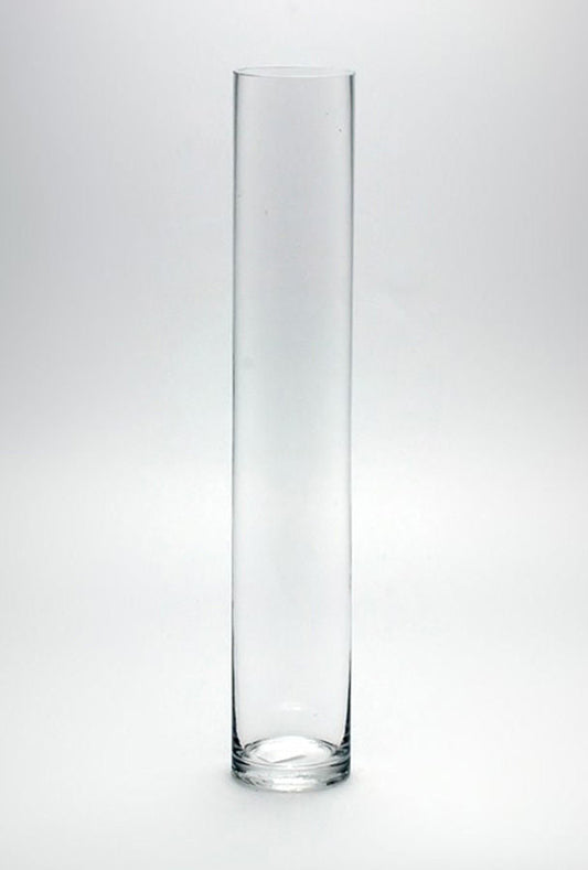 CY0424 - Cylinder Vase 4" Opening  24" Tall