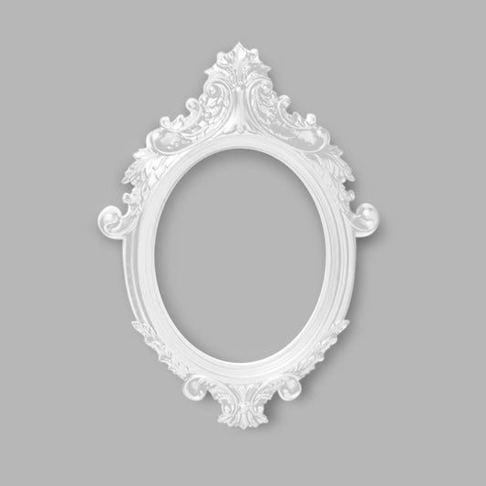 PF1510 - White Plastic Frame Photo Prop Set