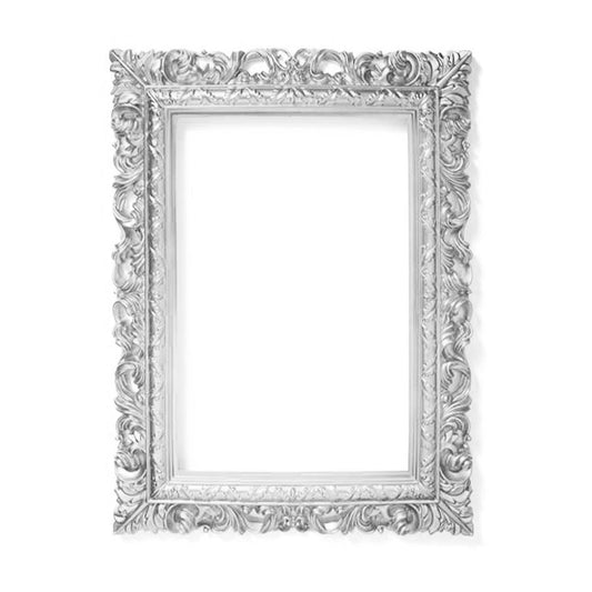 PF1513 - Silver Plastic Square Frame Photo Prop Set