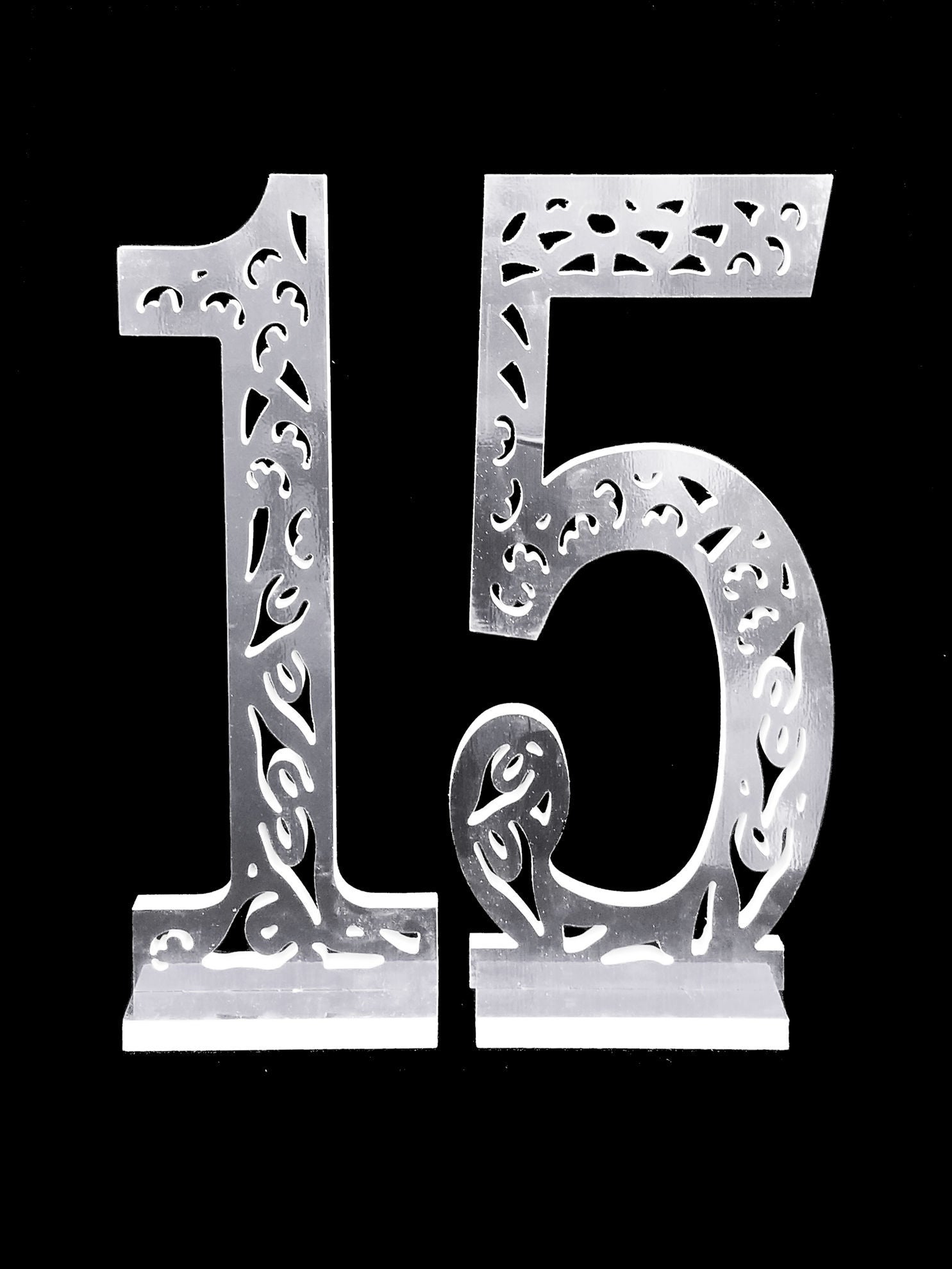 15 Silver Qunceanera PVC Foam-Board Sign