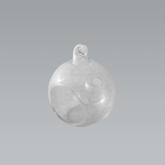 CH060 - 2" Glass Terrarium Globe Hanging Plant Holders