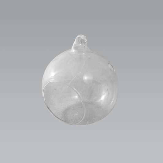 CH061 - 3" Glass Terrarium Globe Hanging Plant Holders