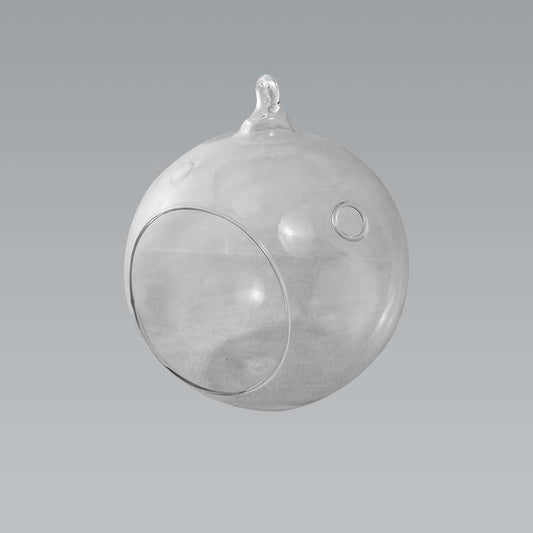 CH062 - 4" Glass Terrarium Globe Hanging Plant Holders