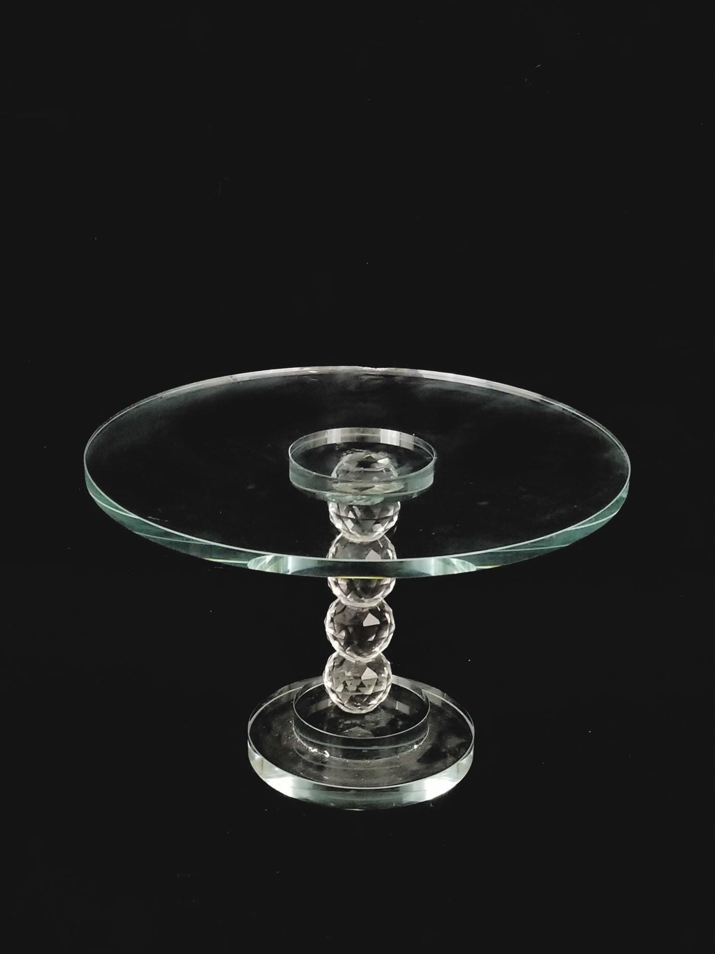 CS5100 - 7" Tall Round Crystal Stand