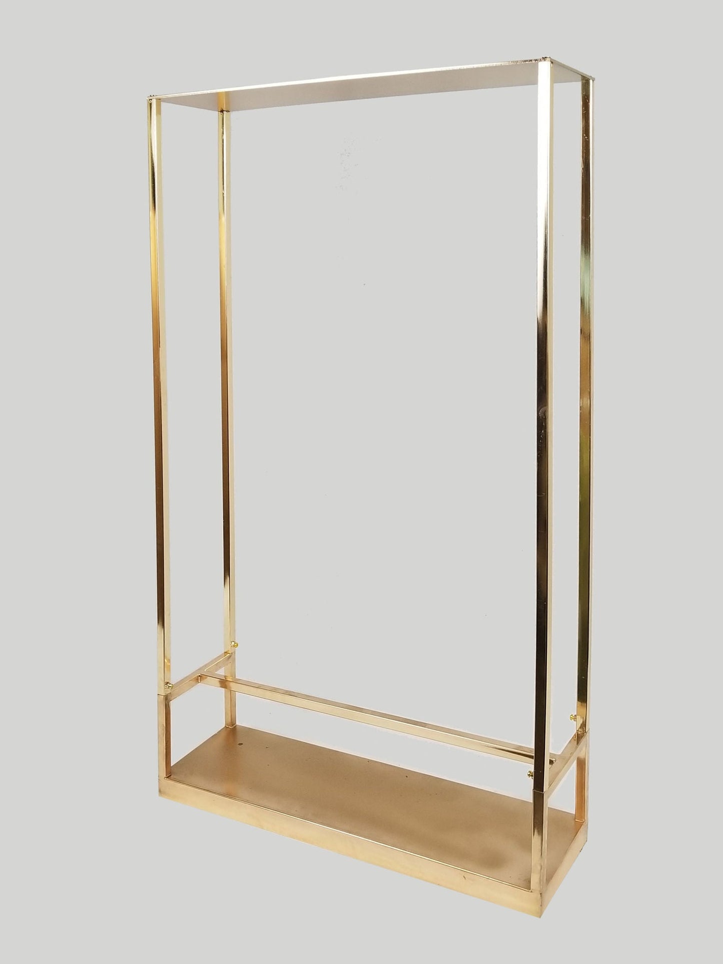 VC-2588 Gd- 33" Shiny Gold Wedding Wire Metal Centerpiece