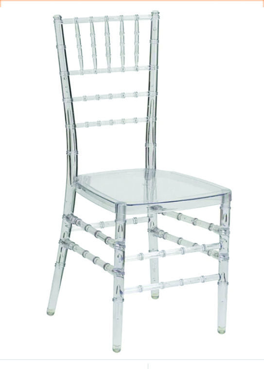 Napoleon - Transparent Acrylic Clear Banqueting Dining Chair