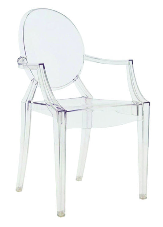 Louis Ghost - Transparent Acrylic Clear Banqueting Dining Chair