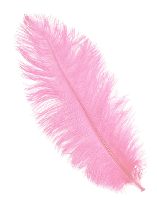Light Pink Ostrich Feathers - 22" - 32"