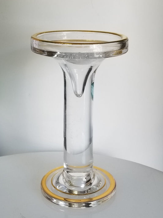13011 - 6" Glass Candlestick Holder