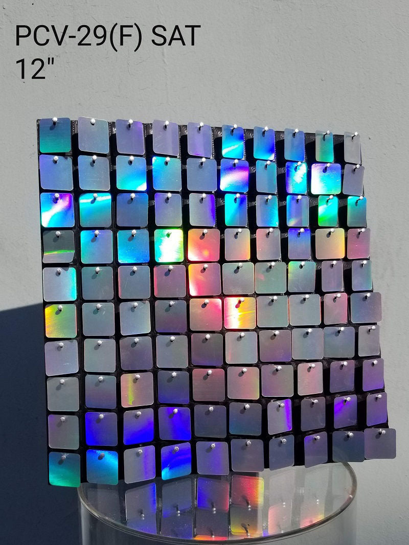 PVC29 (F) - SAT SHIMMER WALL PANELS 12"