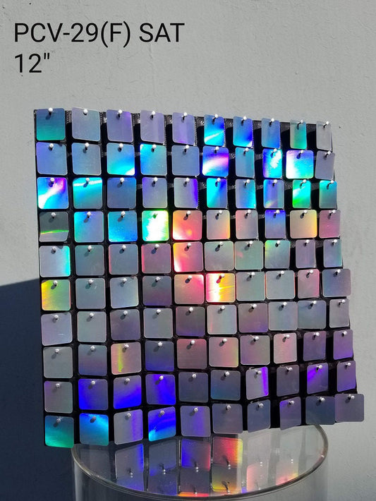 PVC29 (F) - SAT SHIMMER WALL PANELS 12"