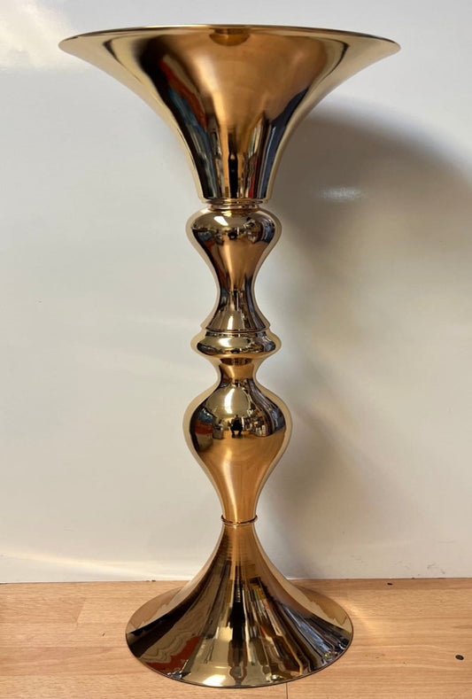 8770-S Gold Mermaid Flower Riser Vase 38"