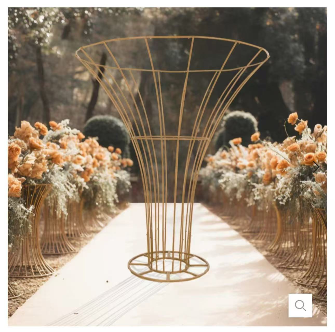 Gold Arch Centerpiece