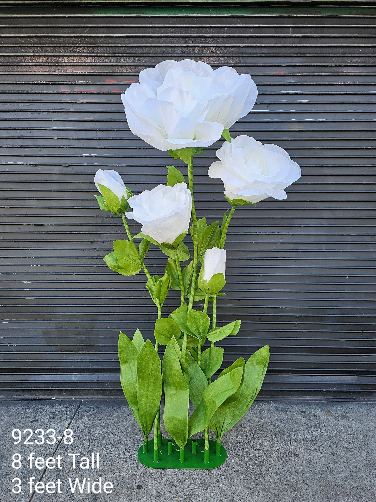 8 Feet Tall Large Rose Arrangement 5 Roses