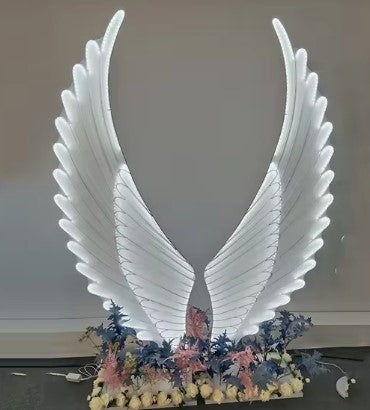 Large LED Angel Wings