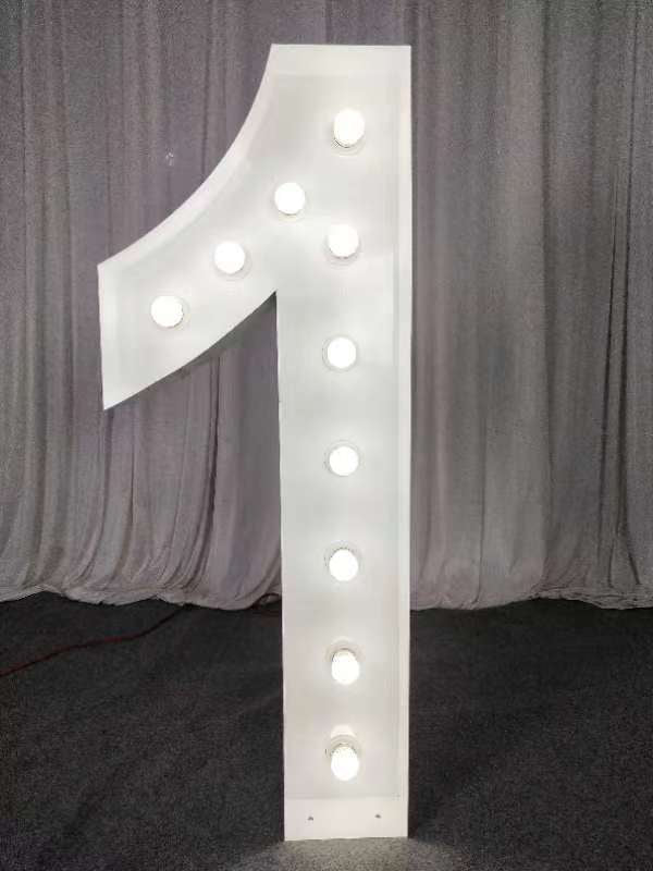 LED Lightbulb Marquee 4 Feet Tall